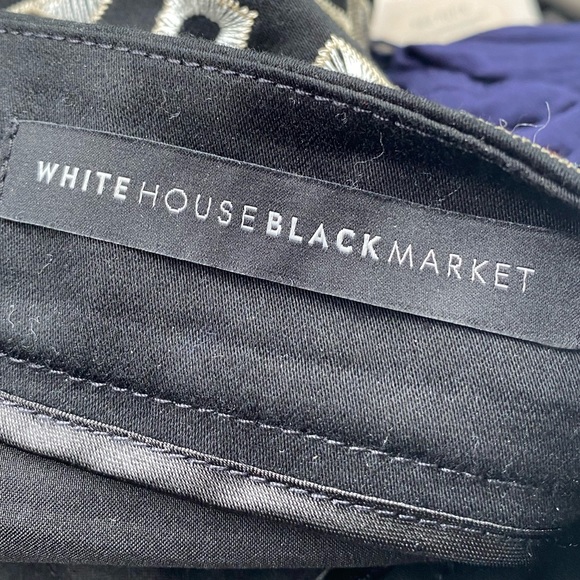 White House Black Market 5” Embroidered Shorts - Picture 8 of 10